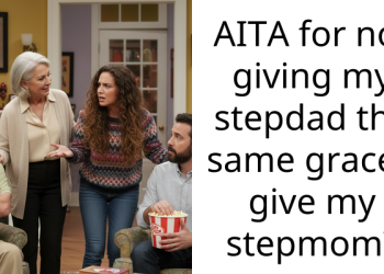 AITA for not giving my stepdad the same grace I give my stepmom?