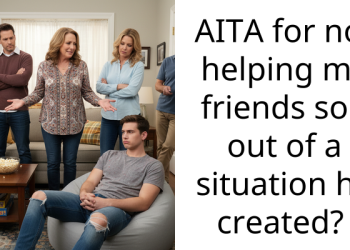 AITA for not helping my friends son out of a situation he created?