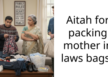 Aitah for packing mother in laws bags?