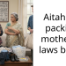 Aitah for packing mother in laws bags?