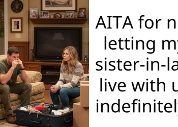 AITA for not letting my sister-in-law live with us indefinitely?