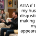 AITA if I called my husband disgusting for making fun of my appearance?