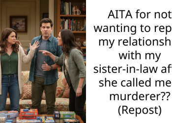 AITA for not wanting to repair my relationship with my sister-in-law after she called me a m***erer?? (Repost)