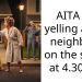AITA for yelling at my neighbour on the street at 4.30am?