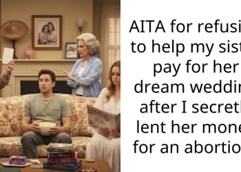 AITA for refusing to help my sister pay for her dream wedding after I secretly lent her money for an abortion?