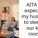 AITA for expecting my husband to sleep in our kids room?