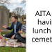 AITA for having lunch in a cemetery?