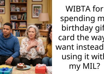 WIBTA for spending my birthday gift card the way I want instead of using it with my MIL?