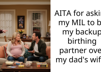 AITA for asking my MIL to be my backup birthing partner over my dad’s wife?