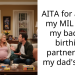 AITA for asking my MIL to be my backup birthing partner over my dad’s wife?