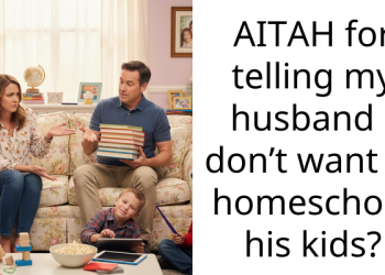 AITAH for telling my husband I don’t want to homeschool his kids?