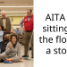 AITA for sitting on the floor in a store?