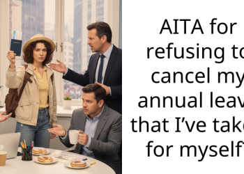 AITA for refusing to cancel my annual leave that I’ve taken for myself?
