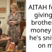 AITAH for not giving my brother any money after he’s snitched on me?
