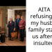 AITA for refusing to let my husband’s family stay with us after they insulted me