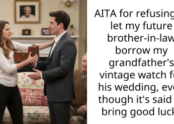 AITA for refusing to let my future brother-in-law borrow my grandfather’s vintage watch for his wedding, even though it’s said to bring good luck?
