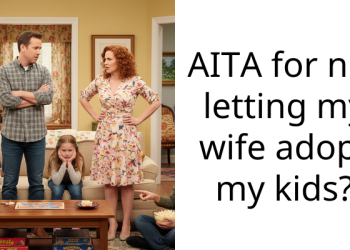 AITA for not letting my wife adopt my kids?