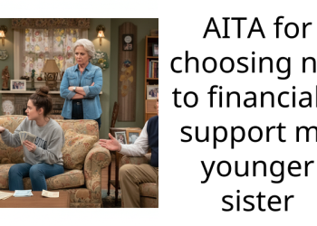 AITA for choosing not to financially support my younger sister