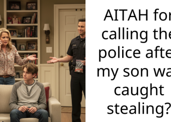 AITAH for calling the police after my son was caught stealing?