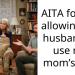 AITA for not allowing my husband to use my mom’s ring