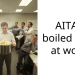 AITAH boiled eggs at work.