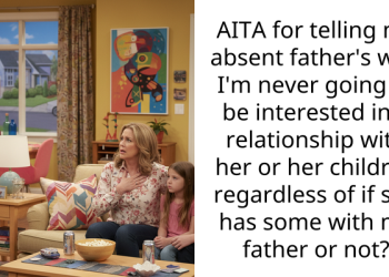 AITA for telling my absent father’s wife I’m never going to be interested in a relationship with her or her children regardless of if she has some with my father or not?