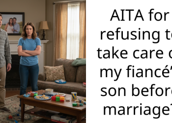 AITA for refusing to take care of my fiancé’s son before marriage?