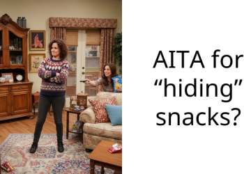 AITA for “hiding” snacks?