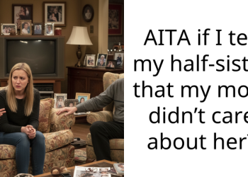 AITA if I tell my half-sister that my mom didn’t care about her?