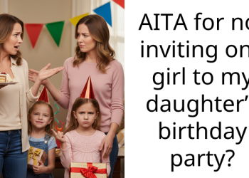AITA for not inviting one girl to my daughter’s birthday party?