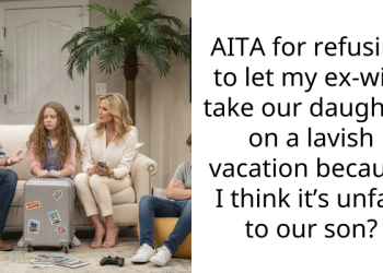 AITA for refusing to let my ex-wife take our daughter on a lavish vacation because I think it’s unfair to our son?
