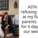 AITA for refusing to stay at my fiance’s parents house for 4 days after our wedding