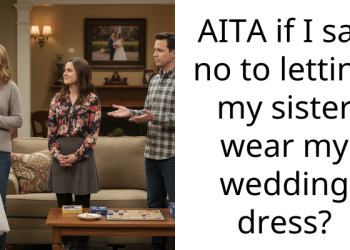 AITA if I say no to letting my sister wear my wedding dress?