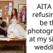 AITA for refusing to be the photographer at my sister’s wedding?