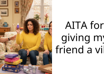 AITA for giving my friend a vib?
