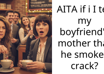AITA if i I tell my boyfriend’s mother that he smokes crack?