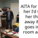 AITA for telling her I’d trash her things away if she goes in my room again?
