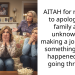 AITAH for refusing to apologize to family after unknowingly making a joke about something she so happened to be going through?