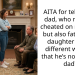 AITA for telling my dad, who not only cheated on my mom but also fathered a daughter with a different woman, that he’s not a good dad?