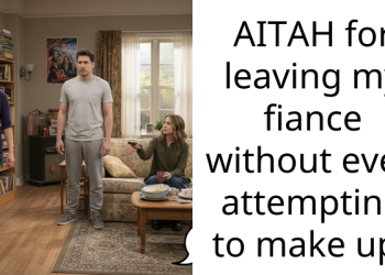 AITAH for leaving my fiance without even attempting to make up?