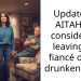 Update on AITAH for considering leaving my fiancé over a drunken “joke”