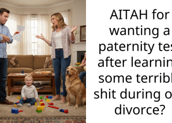 AITAH for wanting a paternity test after learning some terrible shit during our divorce?