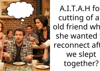 A.I.T.A.H for cutting of an old friend when she wanted to reconnect after we slept together?