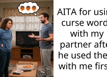 AITA for using curse words with my partner after he used them with me first?