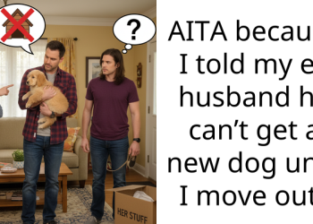 AITA because I told my ex husband he can’t get a new dog until I move out?