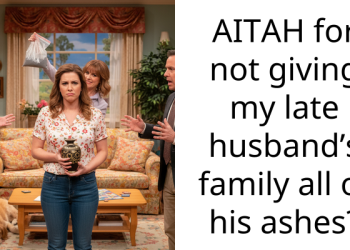AITAH for not giving my late husband’s family all of his ashes?