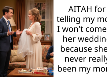AITAH for telling my mom I won’t come to her wedding because she’s never really been my mom?