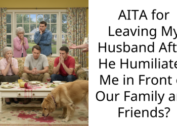 AITA for Leaving My Husband After He Humiliated Me in Front of Our Family and Friends?