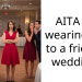 AITA for wearing red to a friend’s wedding?