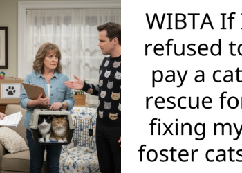 WIBTA If I refused to pay a cat rescue for fixing my foster cats?